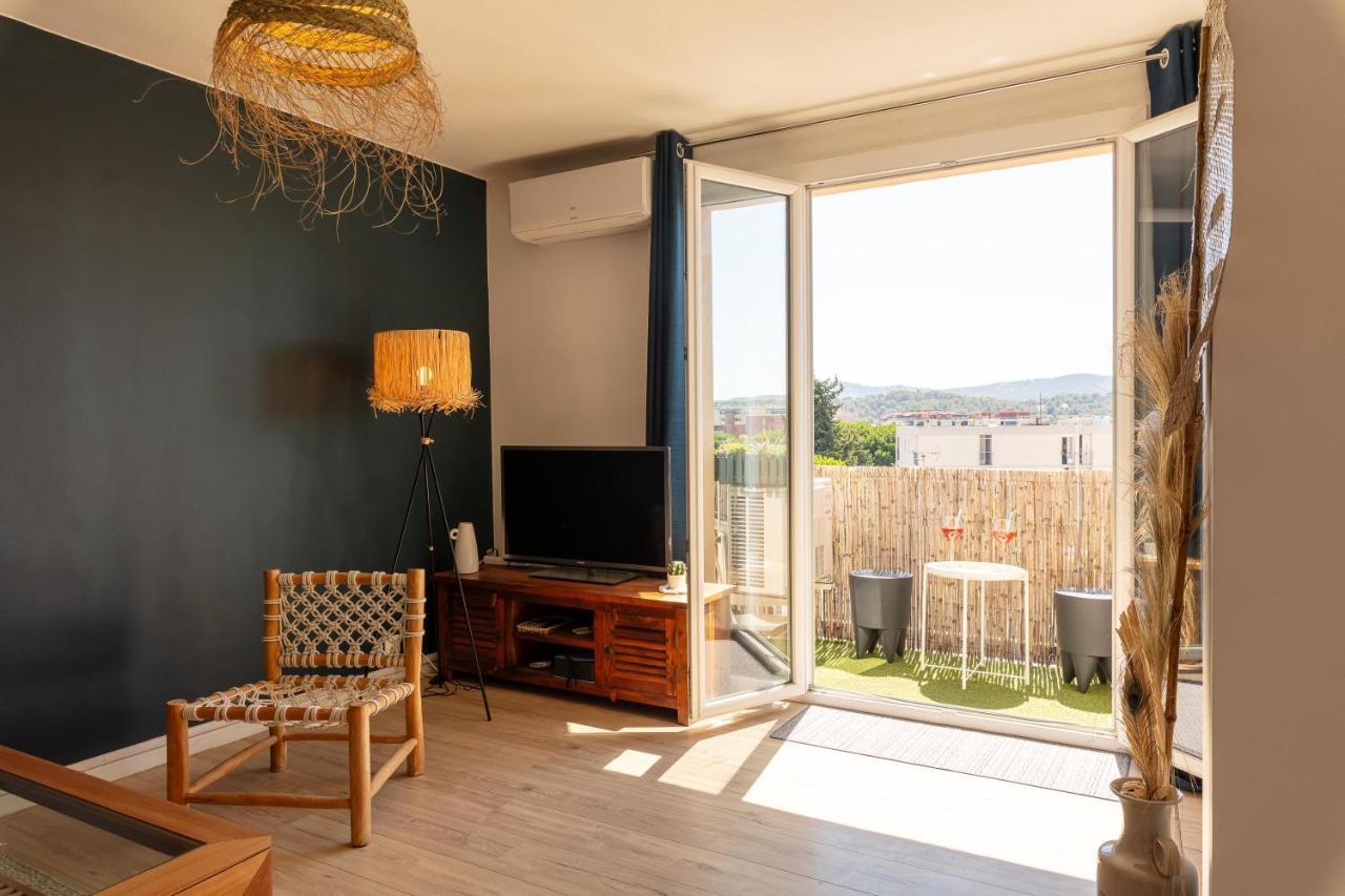 Le Blue Sea - Appt Classe 3 Etoiles A 650M De La Plage 르 라방두 외부 사진